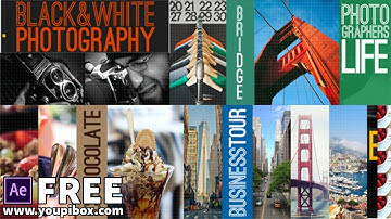 Grid Show | Free After Effects Templates