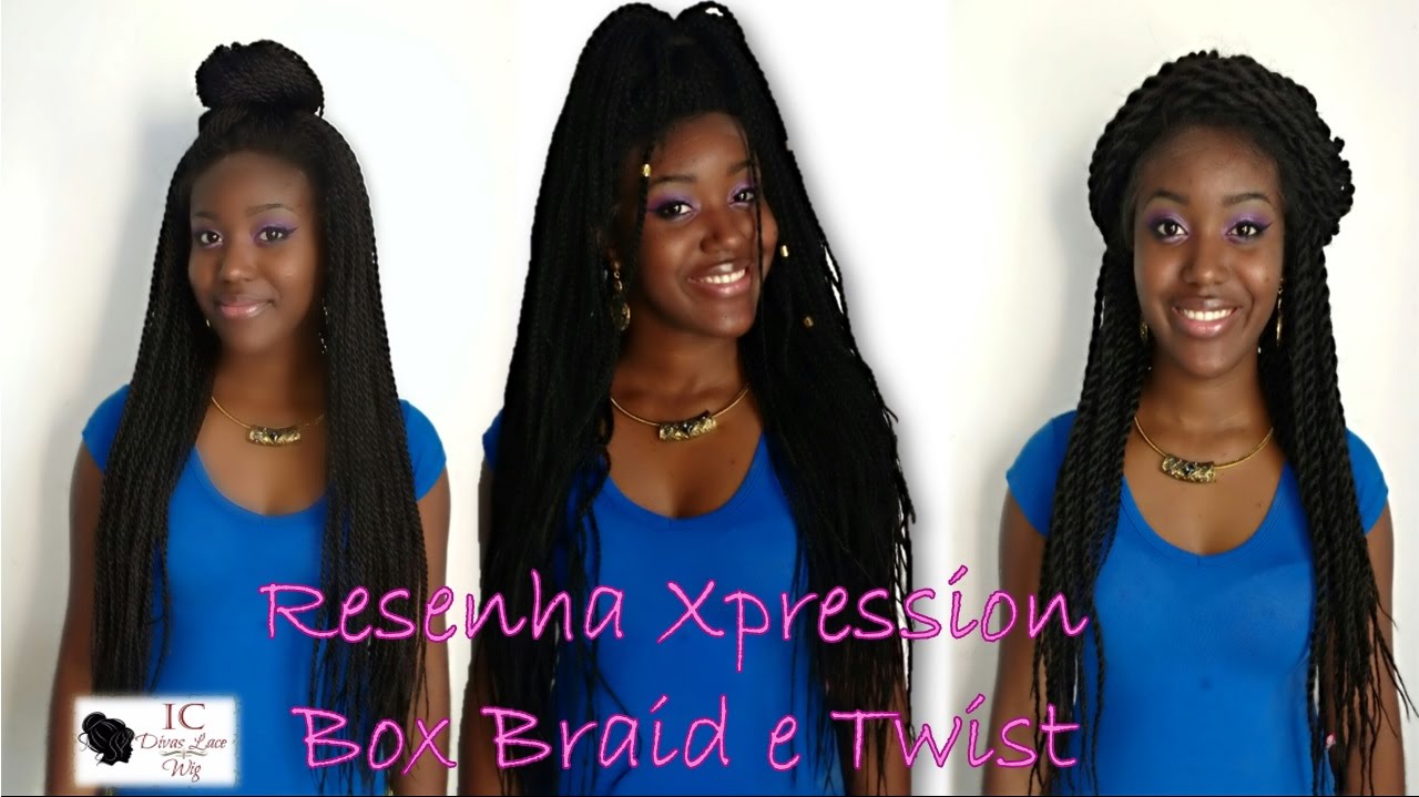 outre lace front xpression box braid