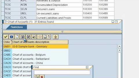 SAP FICO VIDEO TRAINING TUTORIALS 0007 DEFINE ACCOUNT GROUP ECC6 - BAYISETTI