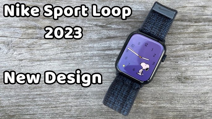 Best Apple Watch Band - Nike Sports Loop Blue/Black Unboxing & Review -  YouTube