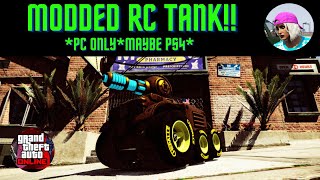 GTA 5 Online Glitch Merge: MODDED RC TANK on PC!!! Working 30 Oct 2022 Patch 1.63 screenshot 4