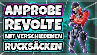 Anprobe - Neuer Skin Revolte Mit Verschiedenen Rucksäcken Getestet Nullproblama