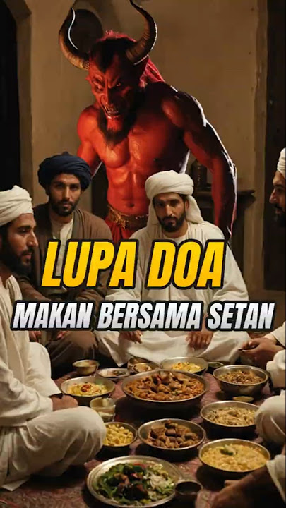 Kisah Nabi Muhammad Makan Bersama Setan #shorts