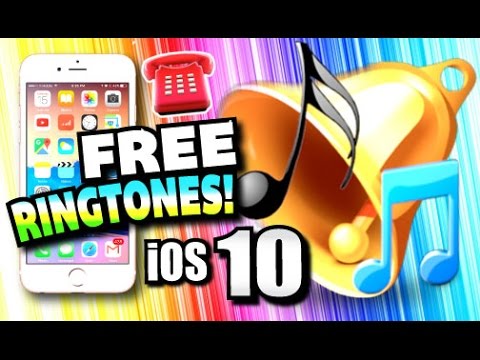 IOS 9 U0026 IOS 10: Get Ringtones On IPhone FREE (NO COMPUTER) (NO JAILBREAK) IPhone 6, IPhone 7, Etc.