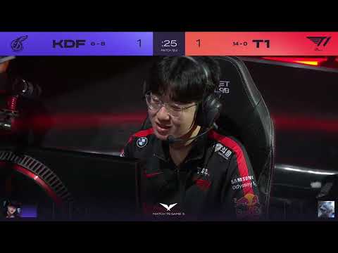 LCK Spring 2022 - Day 37 | KDF vs T1 (Game 3)