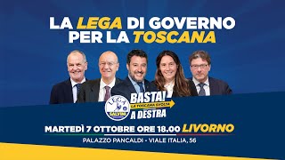 LA LEGA DI GOVERNO PER LA TOSCANA (LIVORNO, 7.09.2025)
