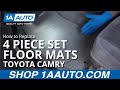 Replace Floor 4 piece Set Mats for 1997-2001 Toyota Camry