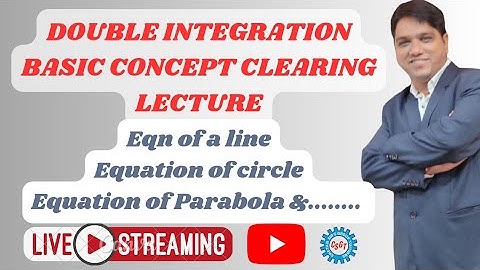 Double integration basic concepts #doubleintegration #firstyearengineering #sem2 #csgt
