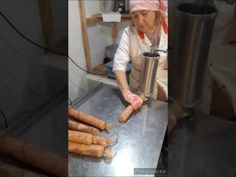 когда не вяжу пуховые платки, я делаю колбасу