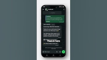 QwikBuild lets you build entire Apps and Websites from your Whatsapp and deploy them in one click
