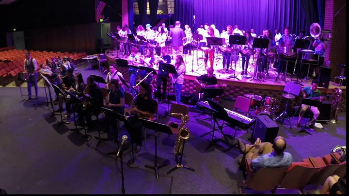 "In The Mood" by Glenn Miller - OMHS Steel Drum & Jazz Bands w/ Victor Provost