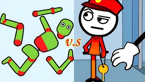  DRAW TO SMASH (save & rescue the doge)🆚 thief Puzzle - stick robber | run now Gameplay 77