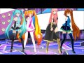 Magnet - MMD Miku Lolly Luka Alice