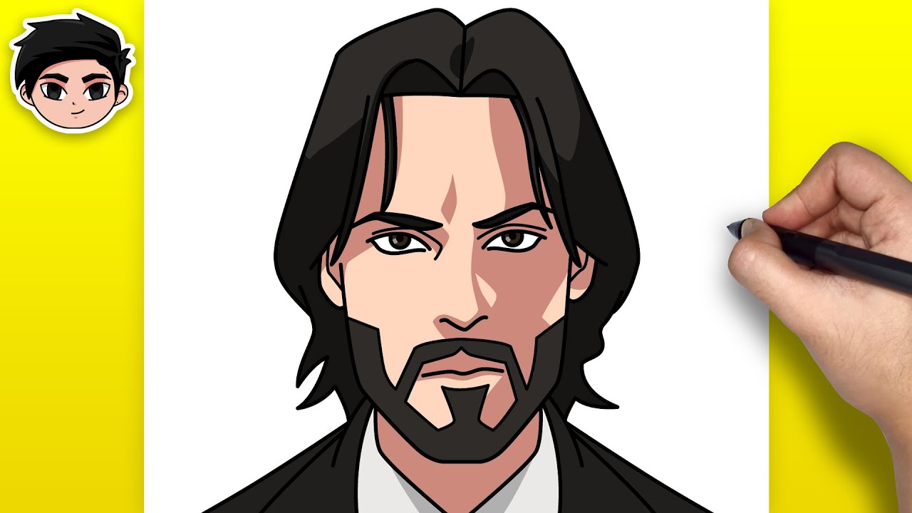 A Drawing of John Wick by @bouchac Like, Share and Follow !!! | Instagram