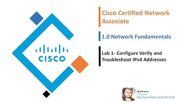 Lab 1 - Configure Verify and Troubleshoot IPv4 Addresses