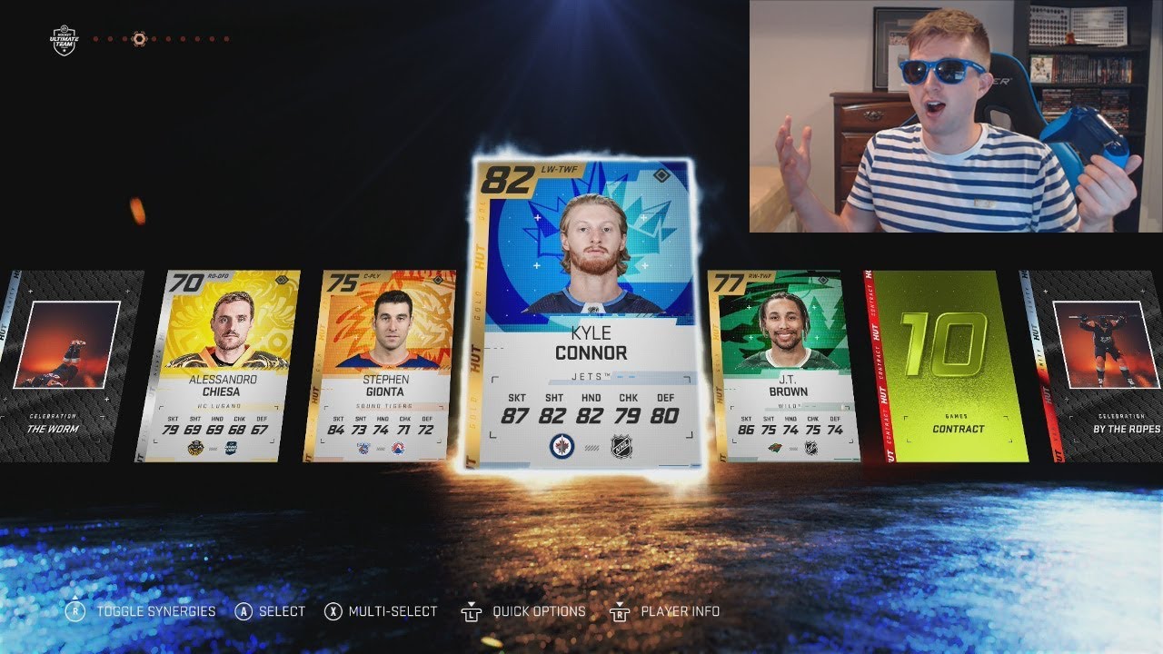 NHL 20 HUT - HUGE FIRST PACK OPENING 