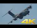 4K | German air force Airbus A400M air display at ILA Berlin 2022