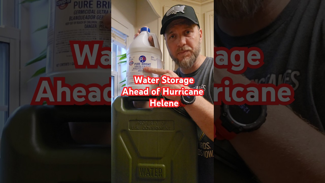 Hurricane Helene Water Storage 