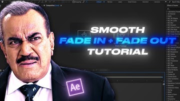 Smooth Fade In & Out I After Effects Tutorial