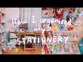 How I Organize My Stationery (Japan) | Rainbowholic