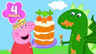 Download Lagu Peppa feeds HUNGRY Dragon 🎂🐉 ENORMOUS CAKE! 🥕Peppa Pig Full Episodes | 4 Hours MP3 Download Lagu Peppa feeds HUNGRY Dragon 🎂🐉 ENORMOUS CAKE! 🥕Peppa Pig Full Episodes | 4 Hours MP3