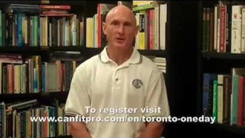 Paul Chek at the canfitpro Toronto One Day Workshop
