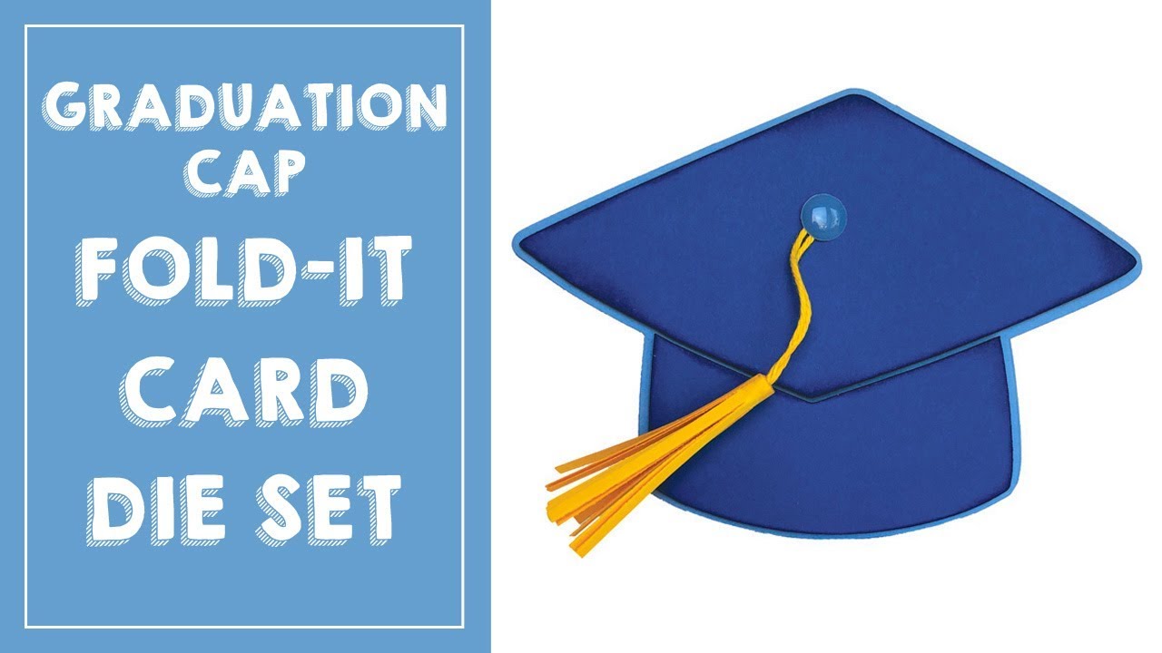 Graduation Cap Fold-it Card Diet Set
