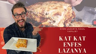 Kat kat enfes İtalyan Lezzeti: Lazanya nasıl yapılır?