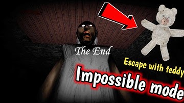 Granny Recaptured - Impossible mode - Escape with Teddy - Car Escape