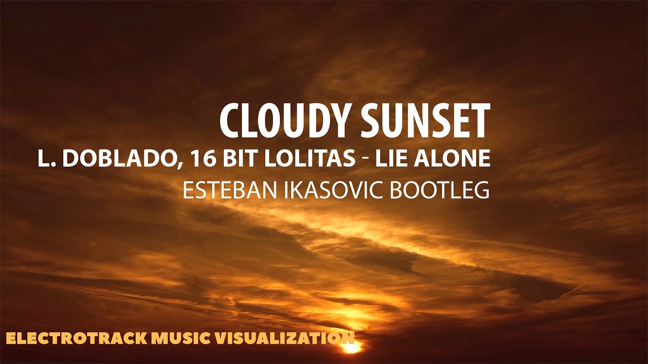 Cloudy Sunset - Progressive Deep House Music visualization