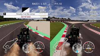 FIA European Truck Racing Championship - Split Screen Multiplayer - Xbox Series X Gameplay screenshot 5