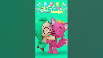 Thank you for 10M Subscribers! 🥳🎉 @Hogi got the Diamond Button 💎#pinkfong #hogi #bff