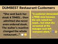 🍽️ Tales of the MOST Entitled Restaurant Customers That Left Everyone Speechless! 😳🔥