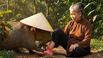Capy dũng cảm giúp bà không bị biến thành rắn #capybaravaba