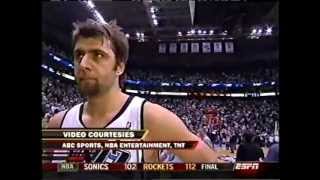 Mehmet Okur 31pts/11reb & Game-winner vs Spurs - 1/31/07