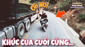 [Nghệ An] Vượt ẩu tại khúc cua, 2 thanh niên đi xe máy "đấu đầu" xe bồn