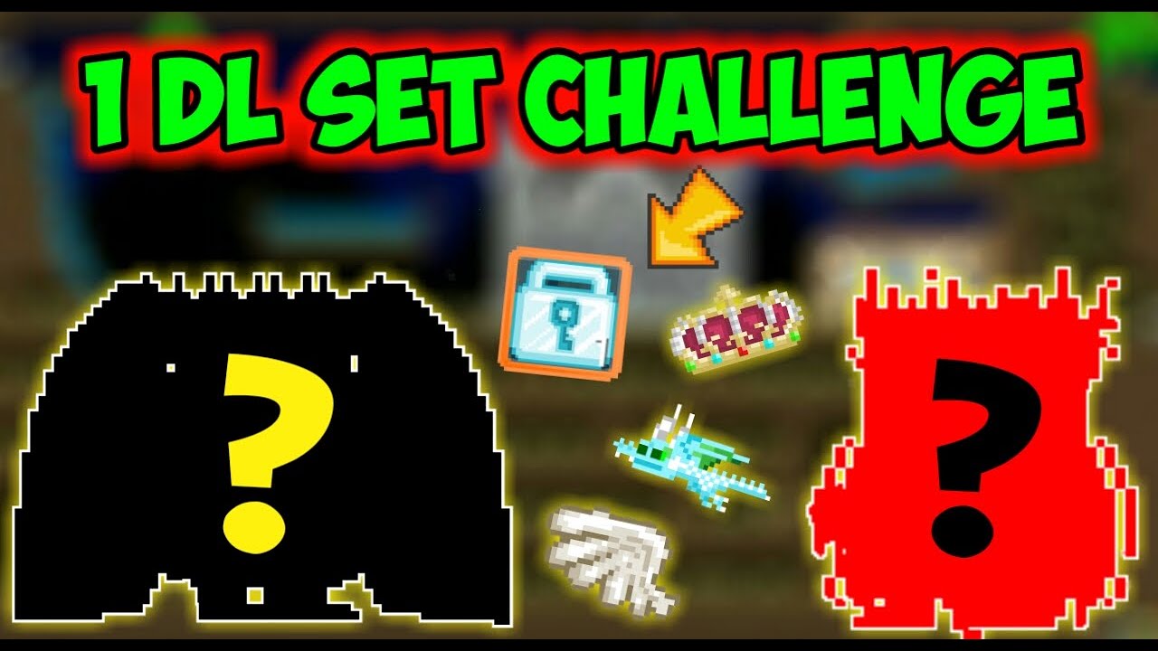 1DL Set Challenge *No more road to series??* - Growtopia
