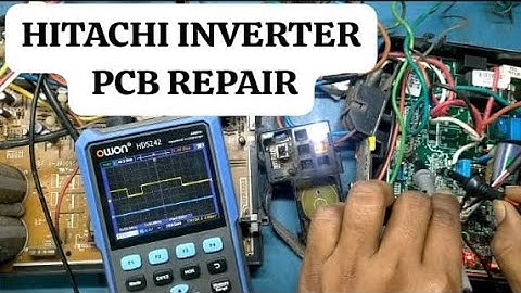 HITACHI INVERTER AC PCB COMMUNICATION PROBLEM REPAIR#youtube #viralvideo