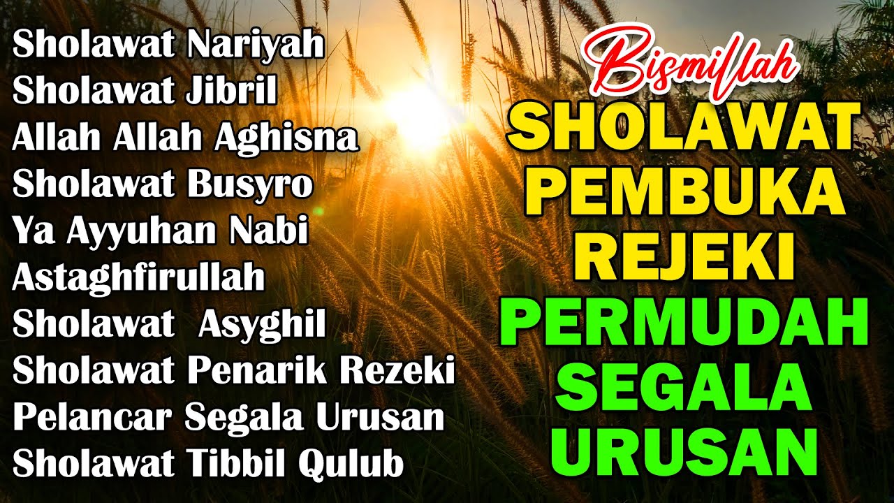 KUMPULAN SHOLAWAT MERDU FULL TERBARU 2024 | SHOLAWAT JIBRIL PEMBUKA REJEKI, SHOLAWAT BUSYRO, NARIYAH