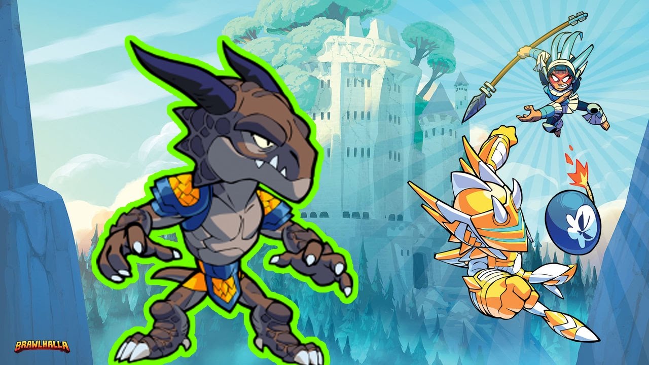 Brawlhalla 2017 -  БЫЧКИ ОТЖИГАЮТ | senior - vupilon