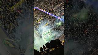 Borussia Dortmund - Sporting Lisbona 19.02.2025 Guest Tribune