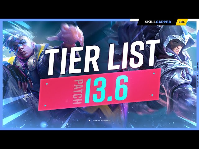 League of Legends Tier List Patch 13.6