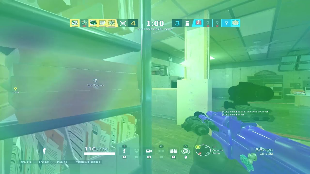 Creasing My Airforce's While Playing Siege