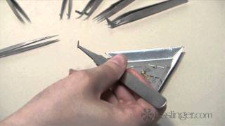 Watch and Jewelry Tools - 12 Piece Tweezer Set