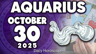 𝐀𝐪𝐮𝐚𝐫𝐢𝐮𝐬 ♒ THIS GOOD NEWS🤗WILL MAKE YOU SMILE!☺🥳Horoscope for today OCTOBER  30 2025🔮 #horoscope