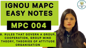 MPC 004 Easy Notes Explanation Part 8 #ignoumapc #mpc004