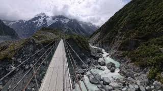 Hooker Valley track am Mount Cook