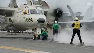 How 5,000 People Eat, Sleep, and Work in the Middle of the Ocean on 13B$ Aircraft Carrier