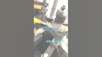 Furniture nut three servo automatic tapping machine! #Servo automatic tapping machine