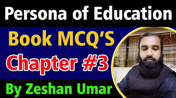 Persona of Education chapter 3 Measurement for Lecturer Education by Zeshan Umar